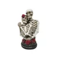 Gothic Skeleton Couple Statue at Spencer's