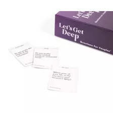 Let's Get Deep Couples Game at Spencer's