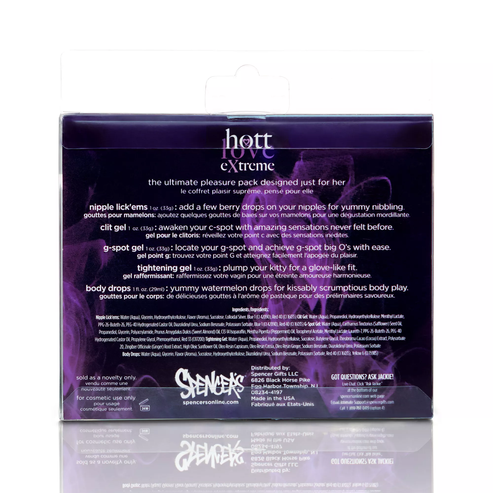 Pleasure for Her 5 Pack - Hott Love Extreme at Spencer's