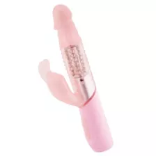 Extreme Passion 2.0 Pink 8-Function Waterproof Rabbit Vibrator 10 Inch - Hott Love at Spencer's