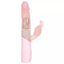 Extreme Passion 2.0 Pink 8-Function Waterproof Rabbit Vibrator 10 Inch - Hott Love at Spencer's