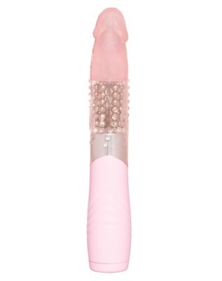 Extreme Passion Pink 2.0 8-Function Waterproof Rabbit Vibrator 10 Inch - Hott Love