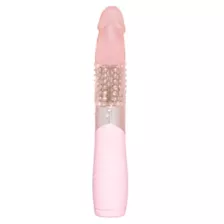 Extreme Passion 2.0 Pink 8-Function Waterproof Rabbit Vibrator 10 Inch - Hott Love at Spencer's