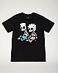 Bart and Lisa Skeletons T Shirt - The Simpsons