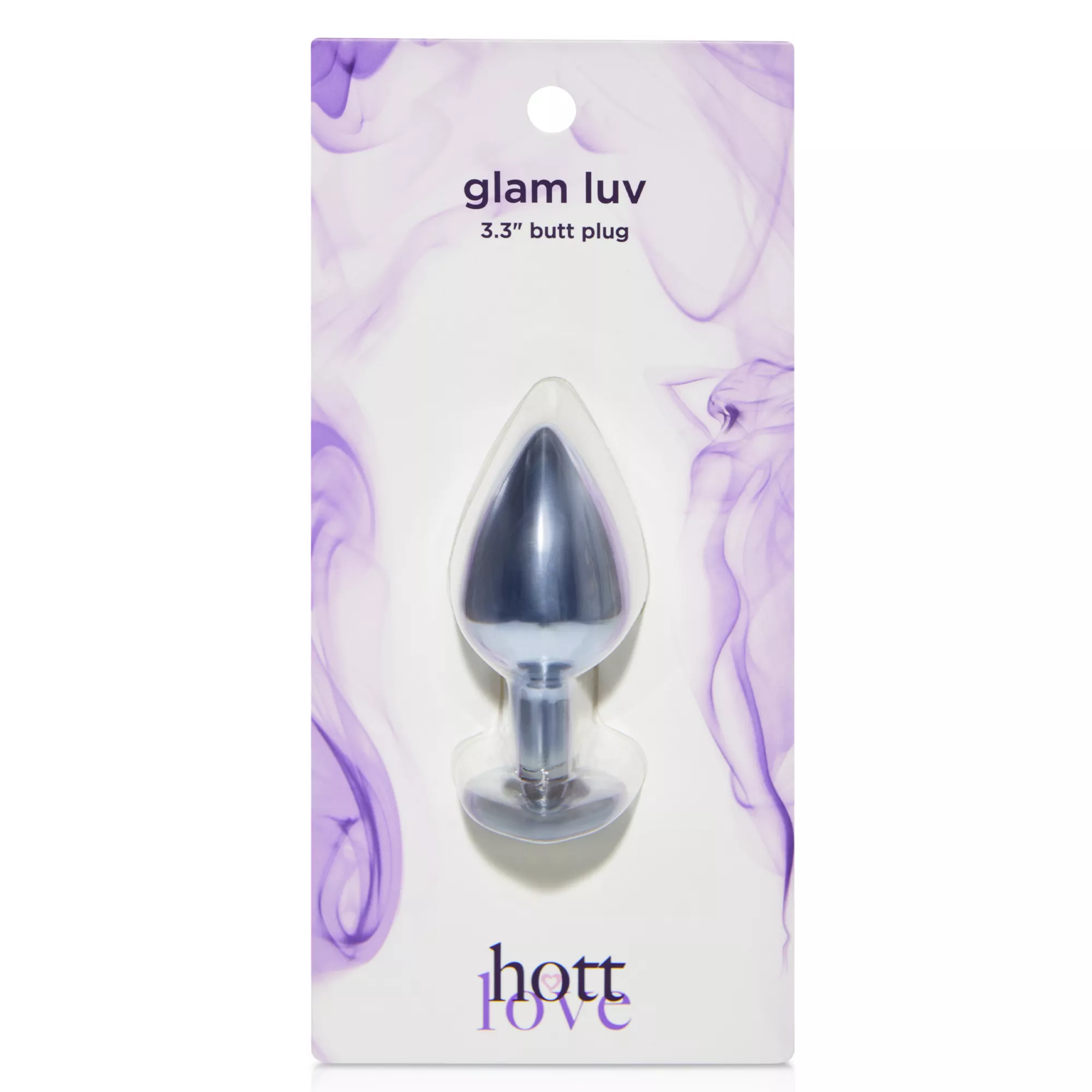 Glam Luv Metal Butt Plug 3.3 Inch - Hott Love at Spencer's