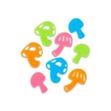 Black Light Mushrooms - 50 Pack at Spirit Halloween