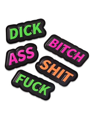 Black Light Dirty Words - 20 Pack