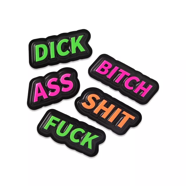 Black Light Dirty Words - 20 Pack at Spencer's