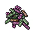 Black Light Weed Words - 24 Pack at Spencer's