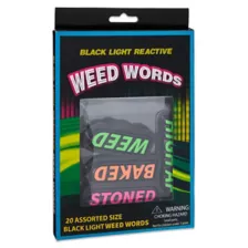 Black Light Weed Words - 24 Pack at Spencer's