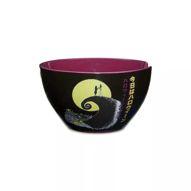The Nightmare Before Christmas Bowl with Chopsticks - 22 oz. at Spencer's