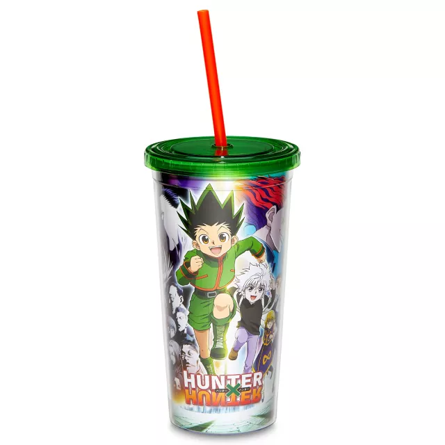 Hunter x Hunter Cup with Straw at Spencer's