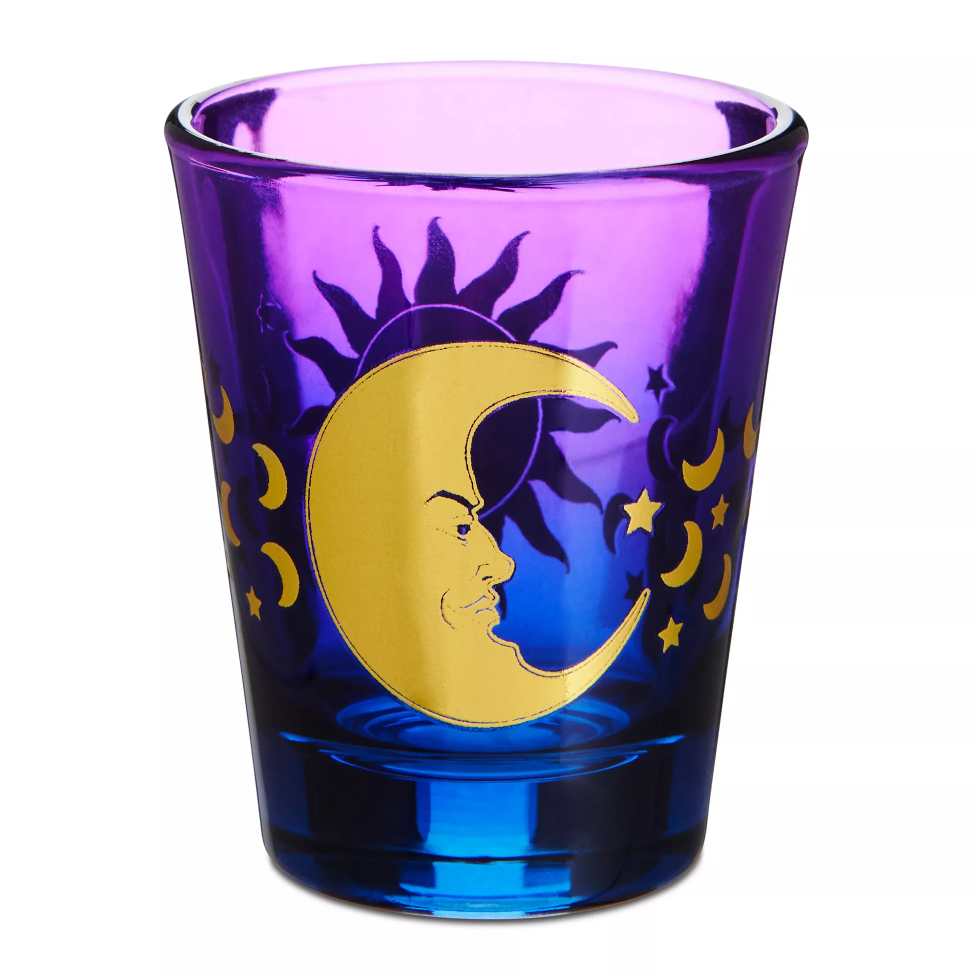 Sun Moon Tarot Shot Glass - 2 oz. at Spencer's