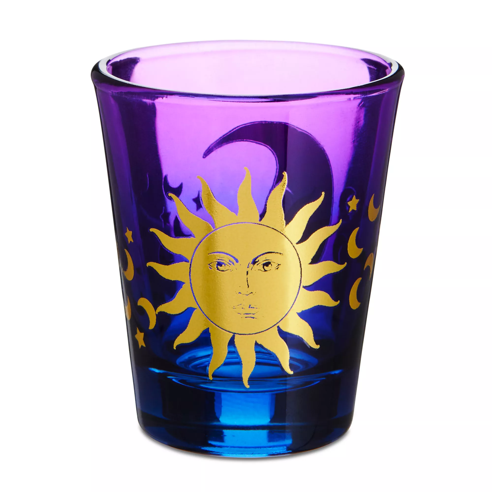 Sun Moon Tarot Shot Glass - 2 oz. at Spencer's