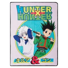 Gon and Killua Fleece Blanket - Hunter x Hunter at Spencer's