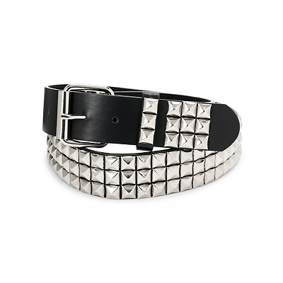Black and White Checkered Belt - Spencer's
