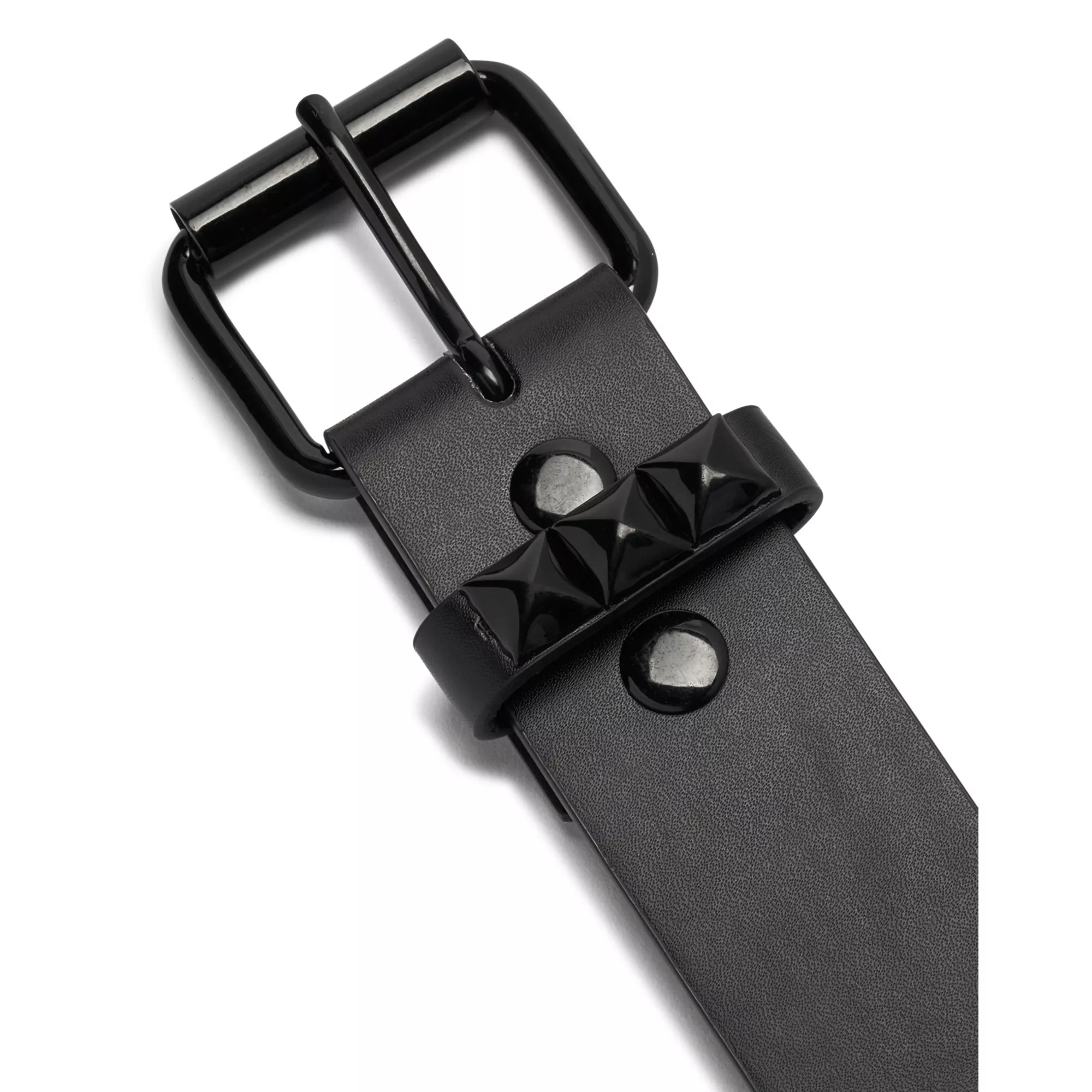 Black Studded Belt at Spencer's