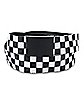 Black and White Checkered Belt