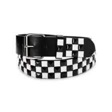 Checker Studded Belt at Spencer's