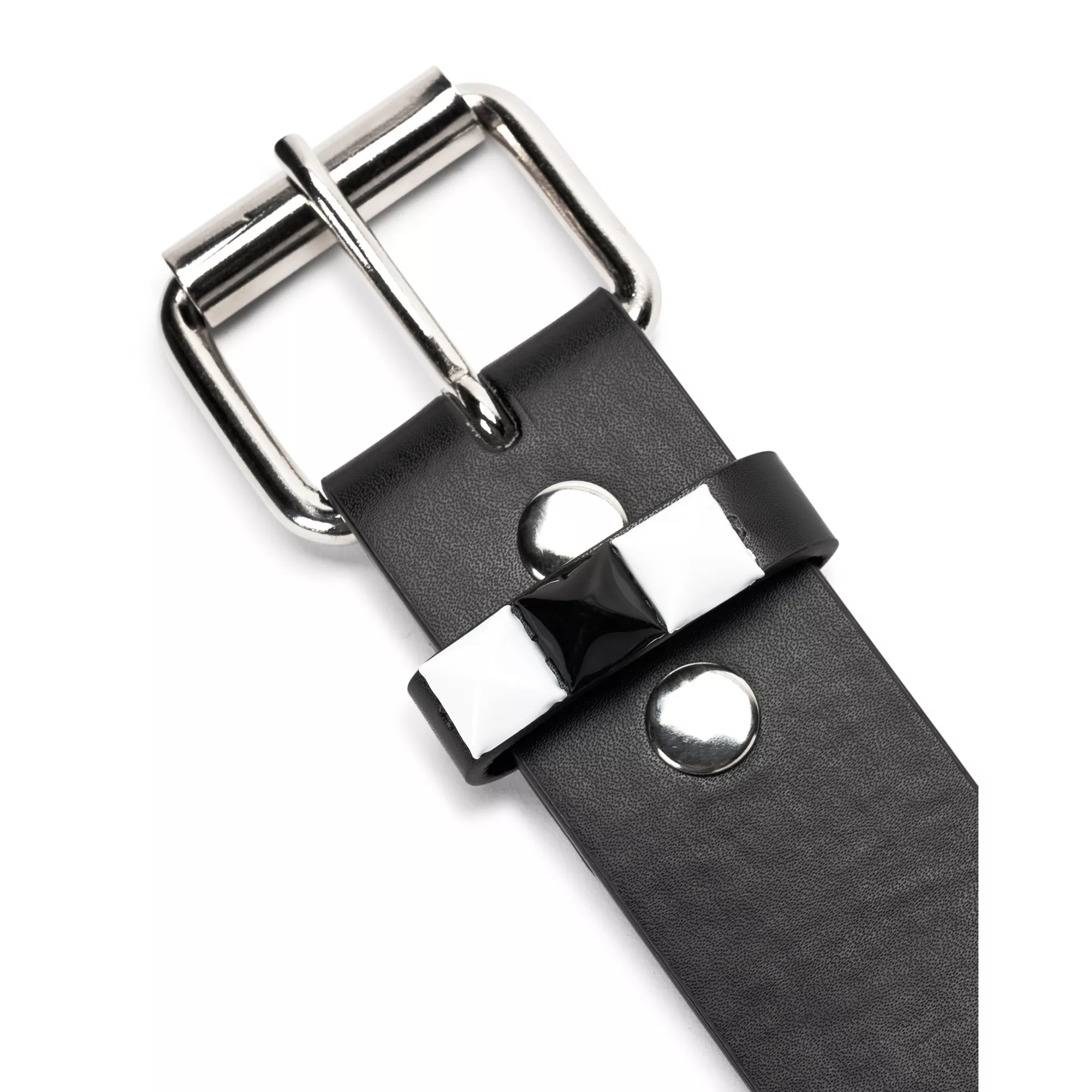 Checker Studded Belt