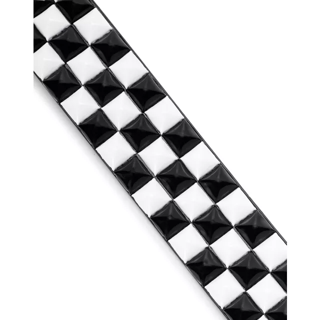Checker Studded Belt at Spencer's