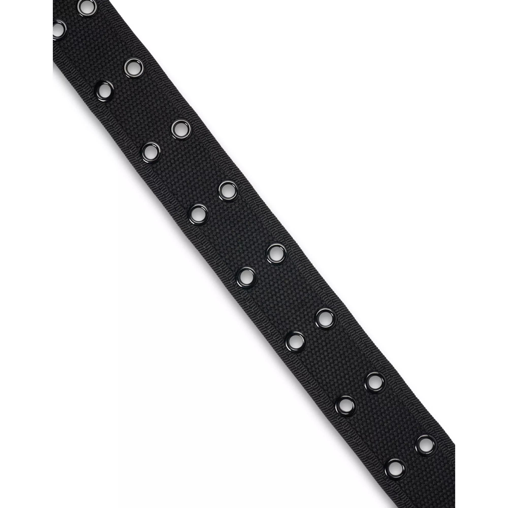 Double Eyelet Black Belt at Spencer's
