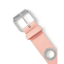 Pink Large Eyelet Belt at Spencer's