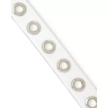 Clear Large Eyelet Belt at Spencer's