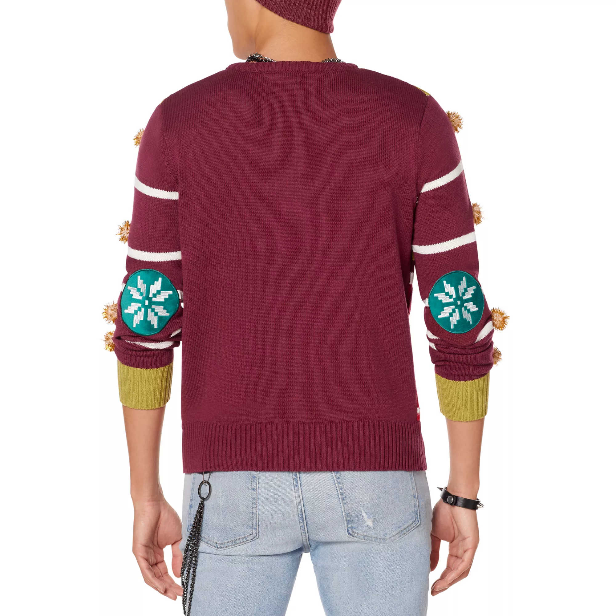 Light-Up Well Shit I'm Lit Ugly Christmas Sweater