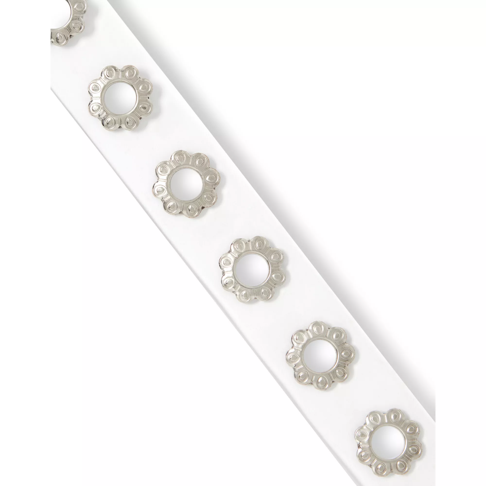 Flower Eyelet Belt at Spencer's