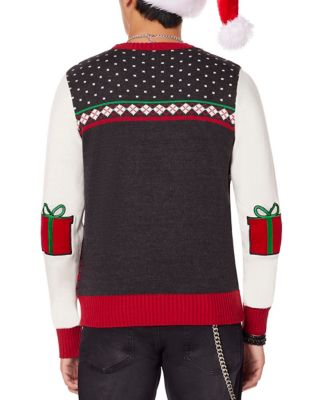 Light-Up I Like To Go Down Ugly Christmas Sweater