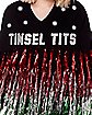 Light-Up Tinsel Tits Poncho