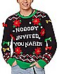 Light-Up Nobody Invited You Karen Ugly Christmas Sweater