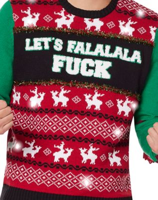 Let's Fuck Ugly Christmas Sweater