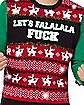 Light-Up Let's Falalala Fuck Ugly Christmas Sweater