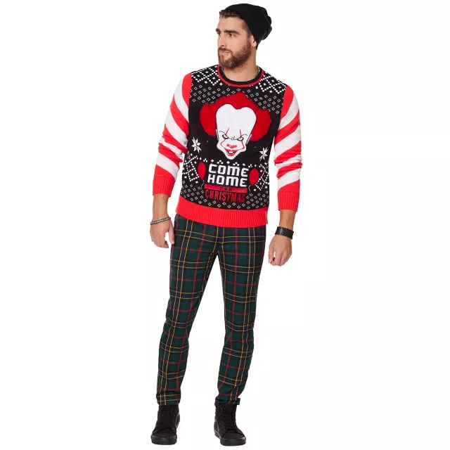 Pennywise ugly christmas sweater best sale