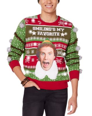 Elf movie ugly sweater hotsell