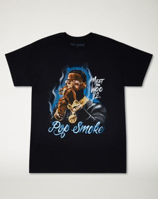 Oversized Pop Smoke Homage Licensed T-shirt