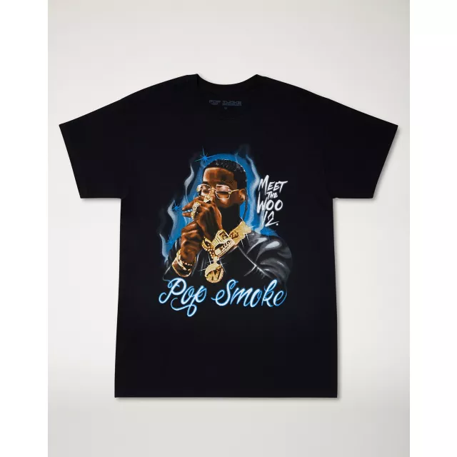Pop Smoke Official Airbrush T-Shirt オフィシャル Pop Smoke Official Airbrush T-Shirt