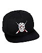 Bloody Jason Mask and Knives Snapback Hat - Friday the 13th