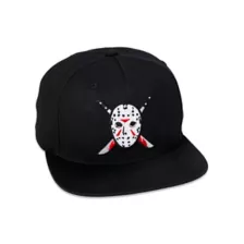 Bloody Jason Voorhees and Knives Snapback Hat - Friday the 13th at Spencer's