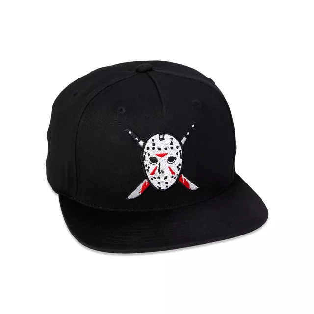 Bloody Jason Voorhees and Knives Snapback Hat - Friday the 13th at Spencer's