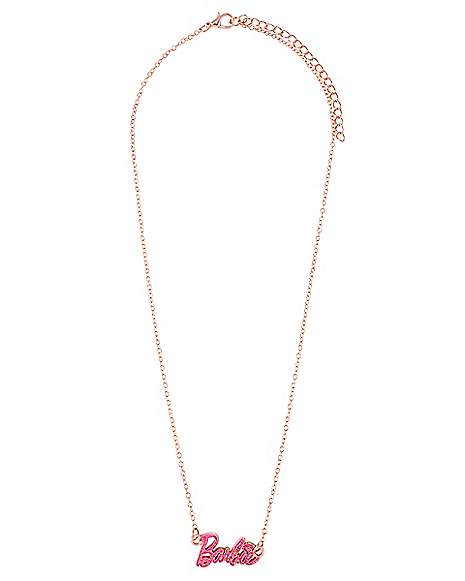 Goldtone Barbie Chain Necklace - Spencer's