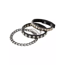 Multi-Pack Studded Bracelets - 3 Pack at Spencer's