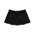 Black Bow Mini Skirt at Spencer's