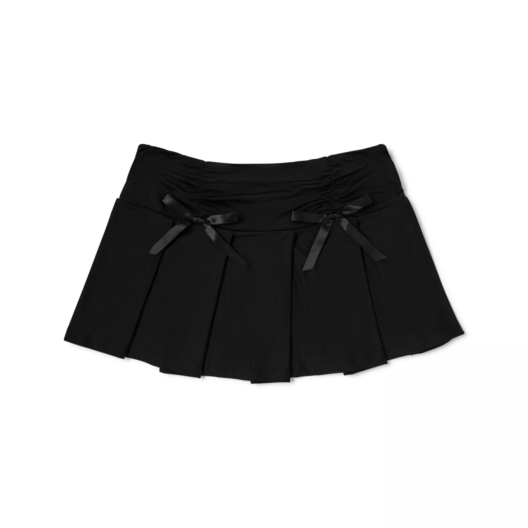 Black Bow Mini Skirt at Spencer's