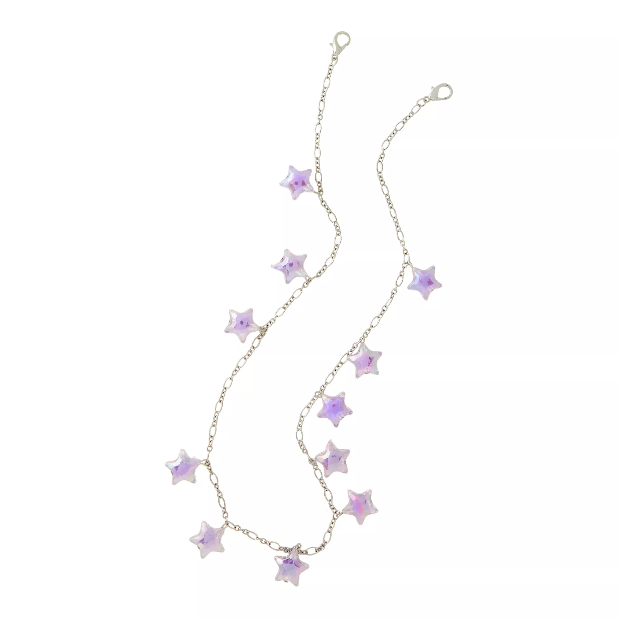 Iridescent Stars Wallet Chain at Spencer's