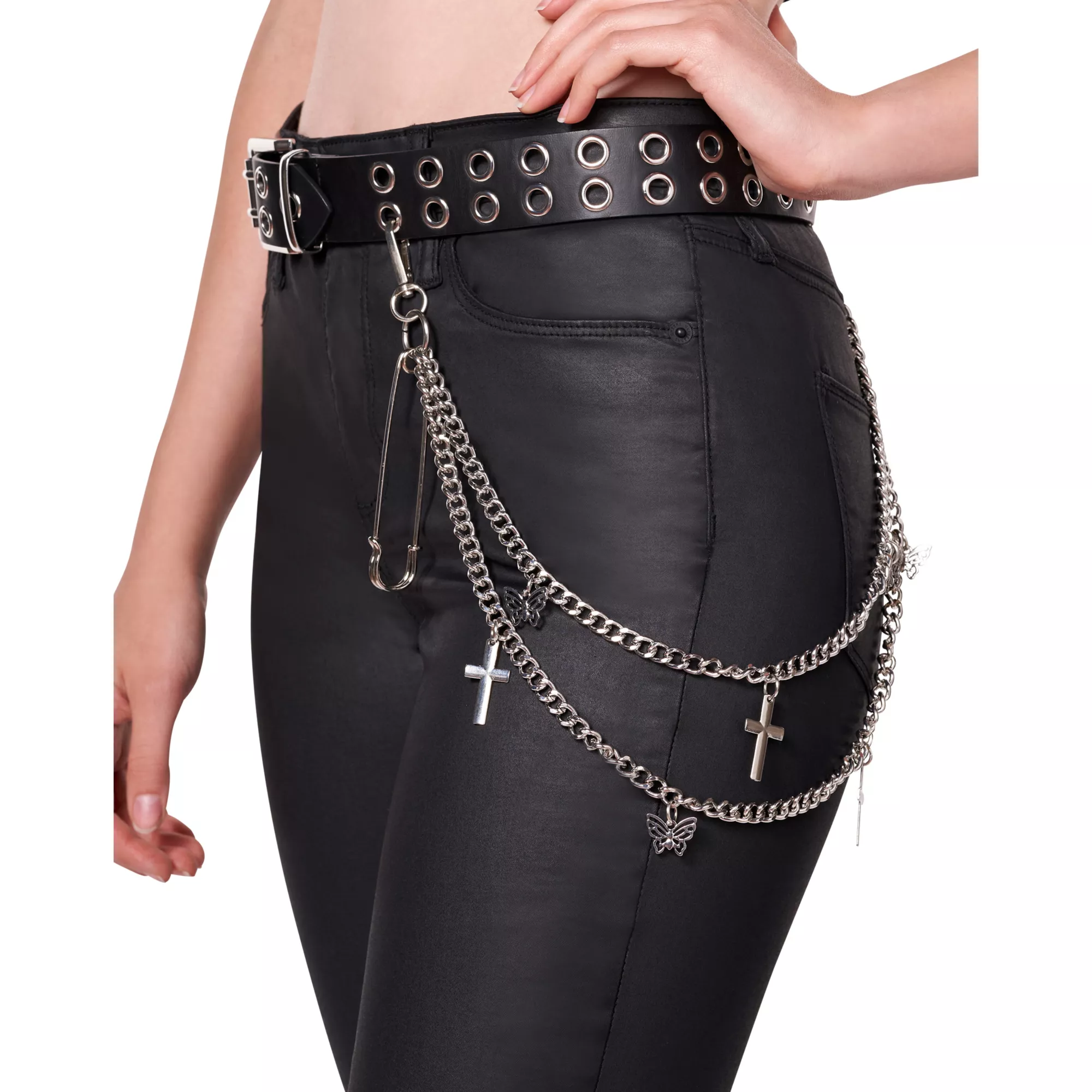 Cross Chain Belt at Spencer's