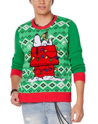 Los Angeles Clippers Snoopy Christmas Light Woodstock Snoopy Ugly Christmas  Sweater - Freedomdesign