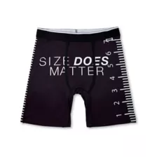 Size Matters Boxer Briefs at Spencer's